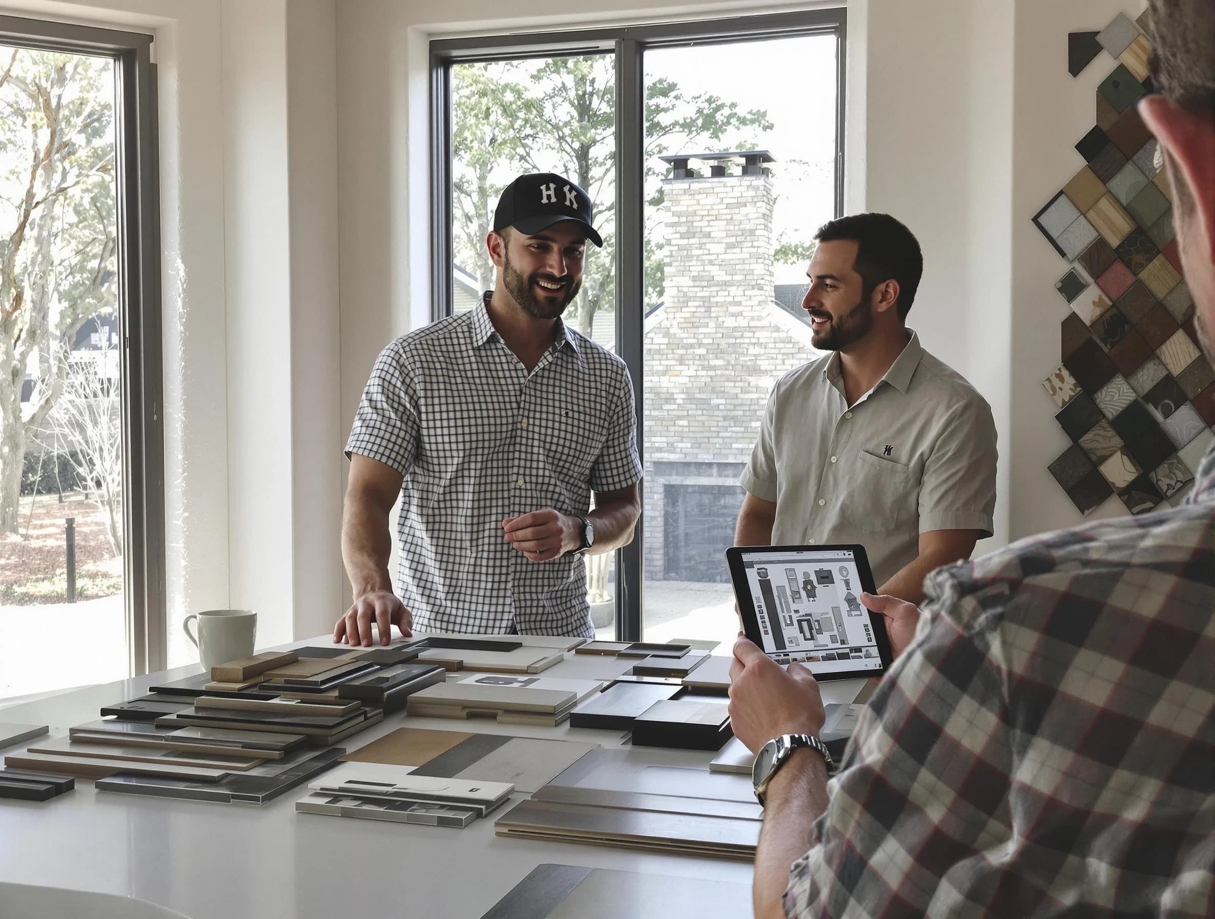 Centerville Chimney Sweep remodeling a chimney and fireplace in Centerville, UT