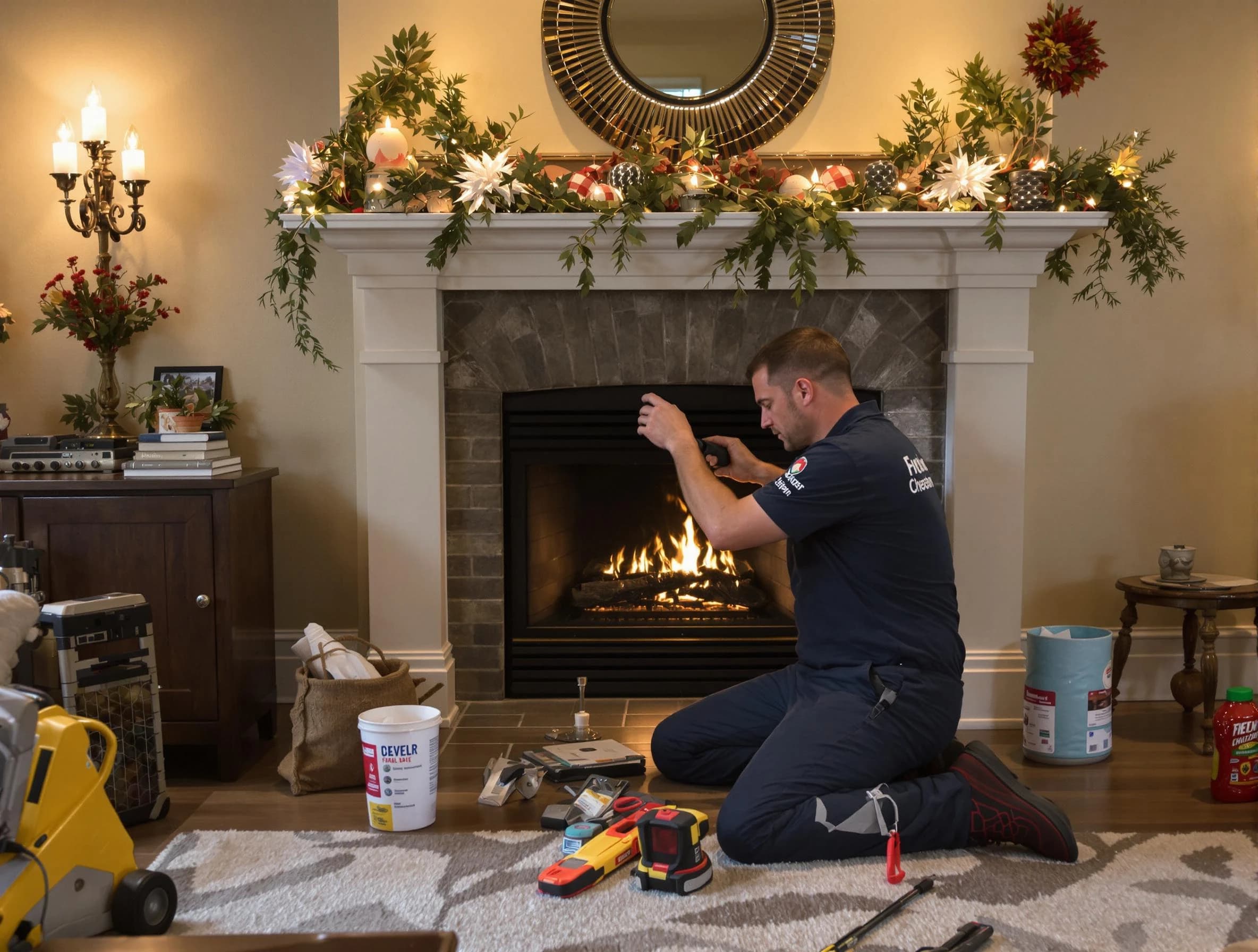 Centerville Chimney Sweep offering fireplace maintenance services in Centerville, UT