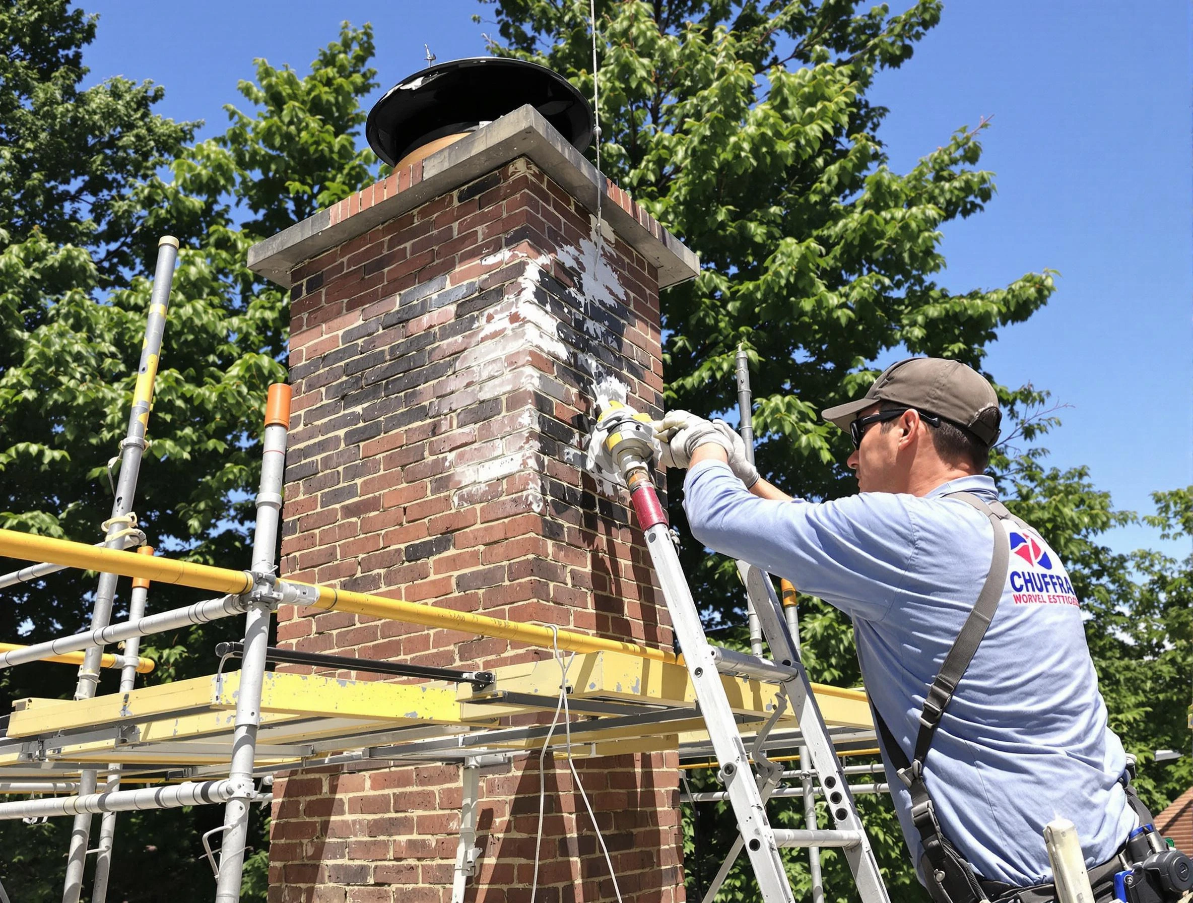 Structural chimney repair by Centerville Chimney Sweep in Centerville, UT