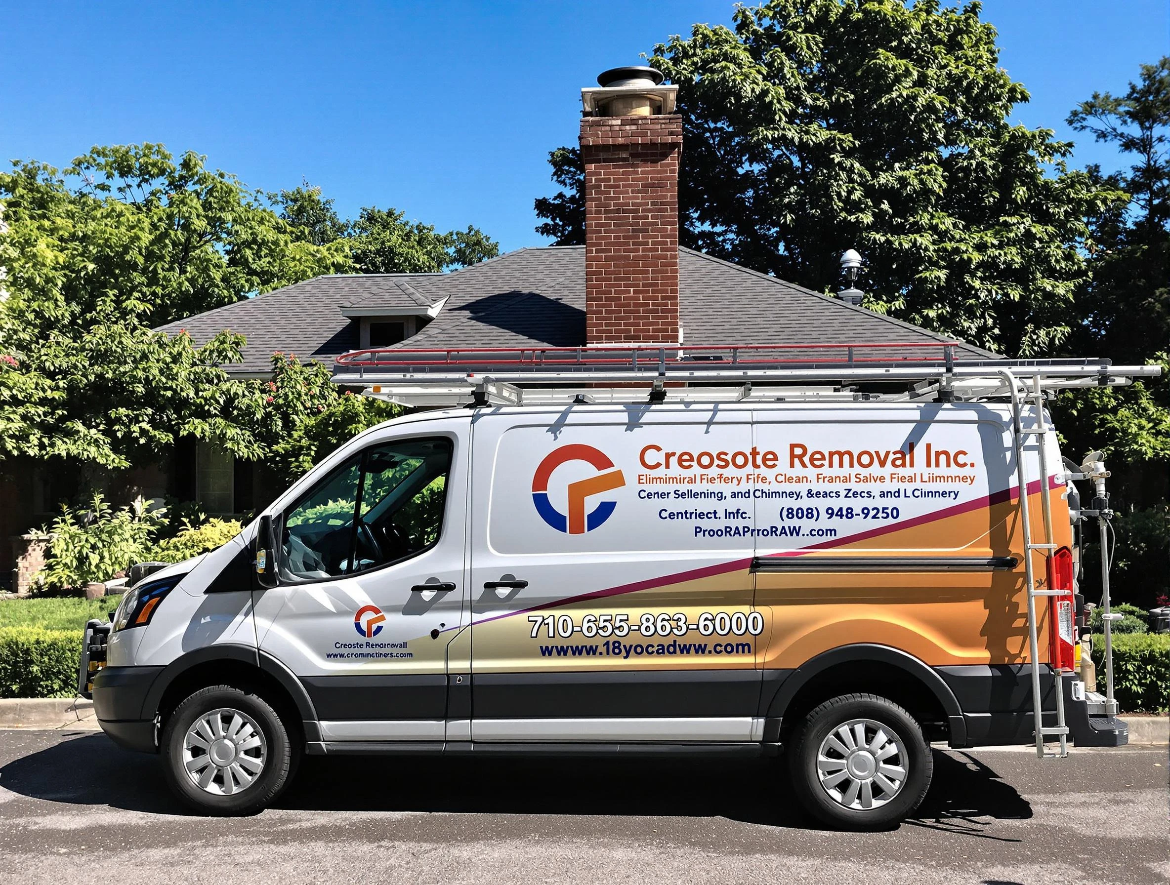 Centerville Chimney Sweep technician removing creosote safely in Centerville, UT